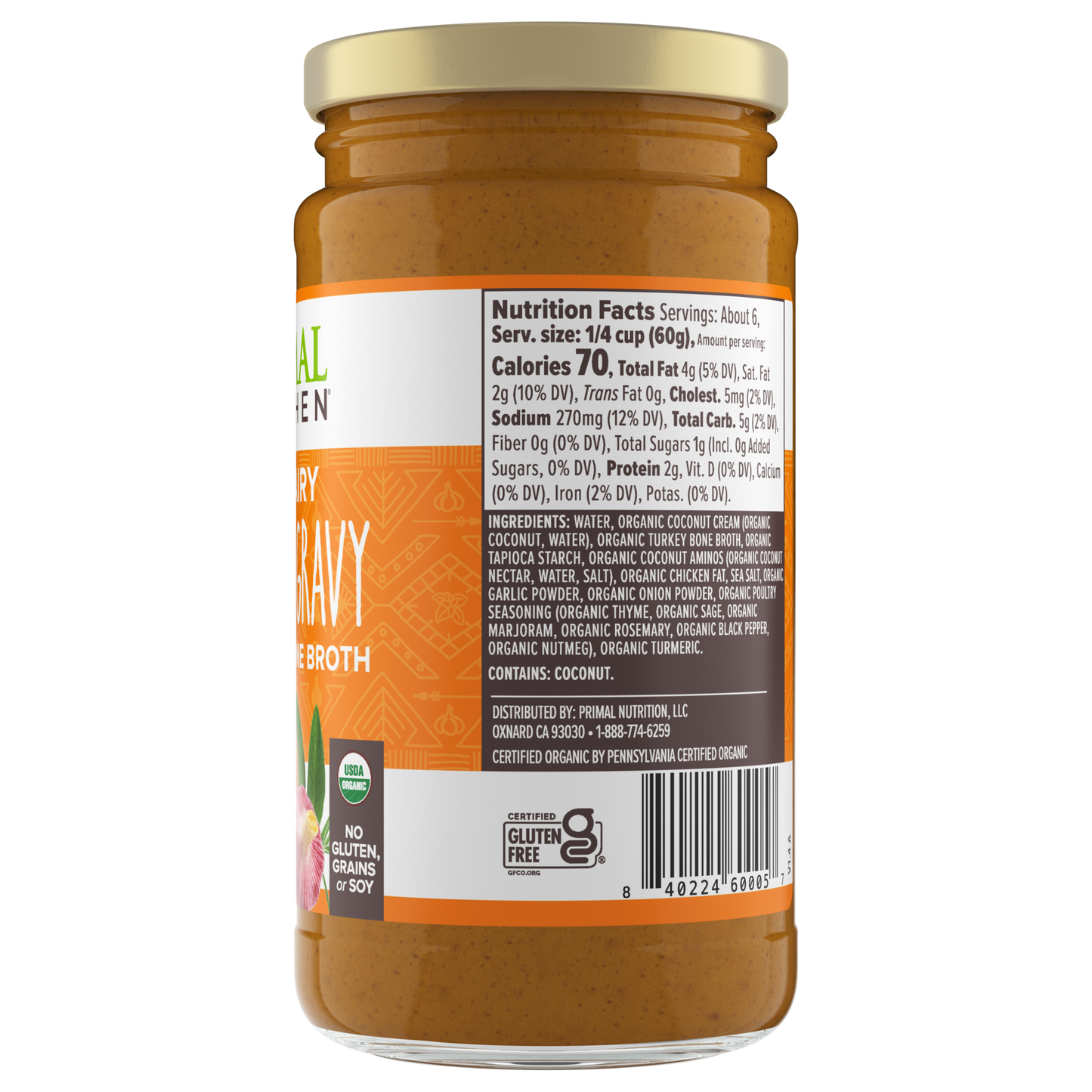 Vertex Test: 10840224600054 No Dairy Classic Gravy