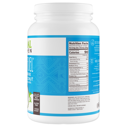 Primal Fuel: Vanilla Coconut Whey Protein Drink Mix