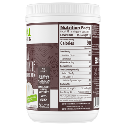 Chai‌ ‌Tea‌ ‌Collagen‌ ‌Keto‌ ‌Latte‌ Drink Mix - 8.5 oz